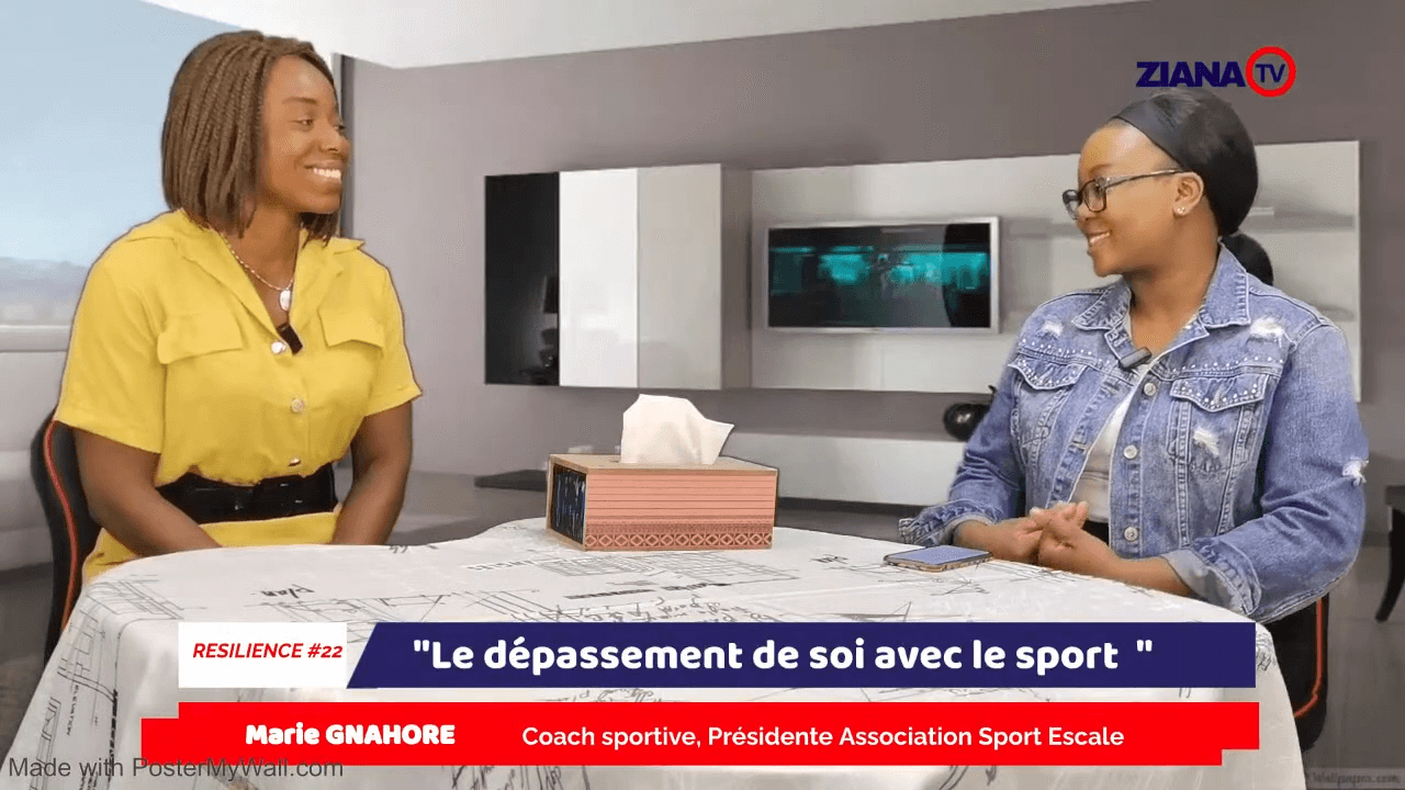 Marie Gnahoré sur Ziana TV